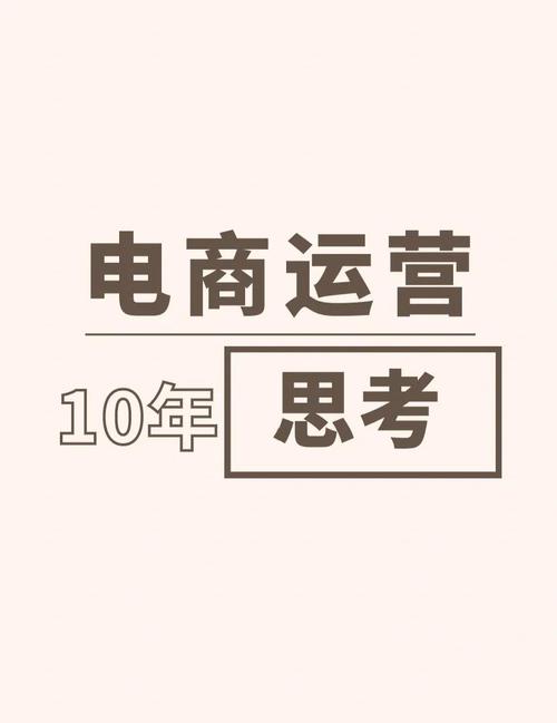 十载电商路 从流量红利到用户价值的运营心得